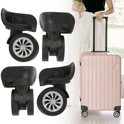 4Pcs Universal Luggage Wheel Replacement Set Heavy Duty Suitcase Carrier Wheels