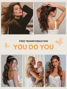 DOORES 50g 20pcs Tape In Hair Extensions 100% Real Human Remy Hair Chocolate Brown To Caramel Gold, Heat Friendly & Colorable Seamless Tape Adhesive Straight Skin Weft Tapeins For Thin Hair Woman Add Volume & Length, Easy To Apply Hair Transformation, Holds Up Well For Cosplay, Daily Use, Graduation, Anniversary, Holiday Hairstyles - S4/26/4 - View 9