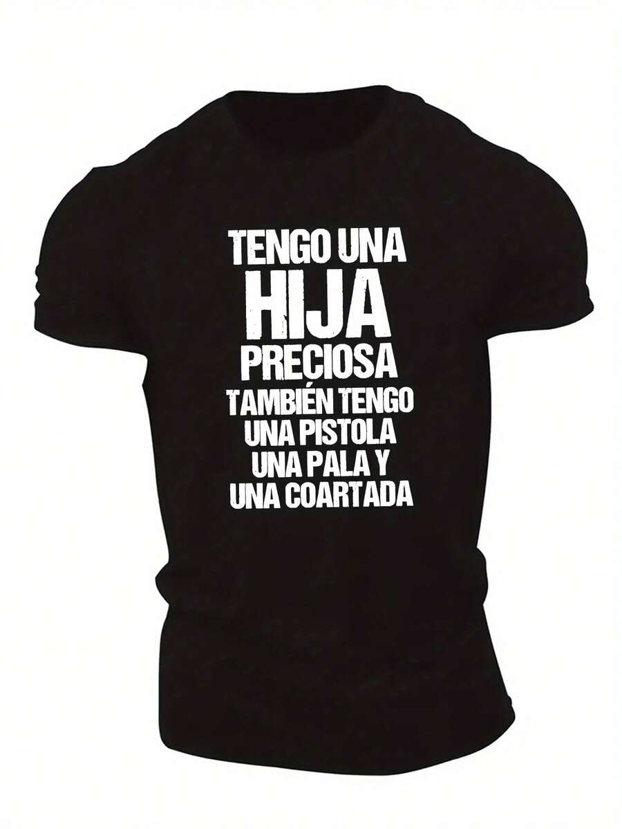Casual Short-Sleeve-Shirt Men, Summer - Black - View 1