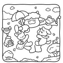 Volume 2 Of "Little Friends" Coloring Book, Suitable For Adults And Children, Bold And Simple, Concise And Elegant Patterns, Ideal For Relaxation. Can Be Used As Christmas, Halloween, Birthday, Children's Day Gifts, Student Supplies, Back To School Supplies Or School Supplies. [Essential For Hand-Drawn] No Need To Trace, Easy To Paint, Relieve Stress, Suitable For Adults And Teenagers. - Multicolor - View 3