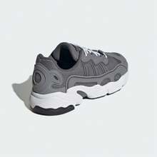 Adidas 春夏透气男女通用经典复古厚底运动鞋，系带时尚休闲运动鞋 IG3036 - 淺灰-深灰 - 查看 6