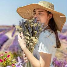 Dried Flower Bouquet - 紫色 - 查看 4