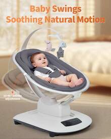 Baby Bouncers, Jumpers & Swings - Dark Grey - View 2