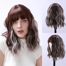 1pc Elegant & Fashionable European & American Style High-Temperature Fiber Rose Net Wig Cap - Heat-Resistant Synthetic Wig Cap, Suitable For All Skin Tones, Adjustable Elastic Fit Design/Synthetic Woven Wig/Synthetic Hair Extensions - Multicolor - View 2