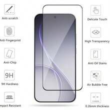 3IN1 NEW For OPPO Reno 15/OPPO Reno 15pro Case Transparent And Impact-Resistant Mobile Phone Case+Full Screen Tempered Film+Lens Film Screen Protection Essentials, Applicable To Daily Shield, Office, Home Daily Shield Office Home Phone Screen Protector Phone Accessories Waterproof Shockproof Anti-Fall Scratch Resistant - Clear - View 3