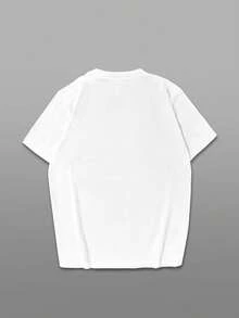 Women's F1 Racing T-Shirt - Charles Leclerc #16 Logo And Signature Print T-Shirt, F1 Number 16 Design, Short Sleeve Summer Casual Top For F1 Fans, Machine Washable Motorsport Apparel - White - View 2