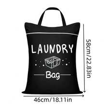 Grand sac à linge de voyage, lavable et idéal pour les vêtements sales, parfait pour les voyages, le linge sec et humide, les maillots de bain, la salle de sport, le lavage du linge, la piscine et les chambres d'étudiants. - Multicolore - Voir 2