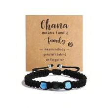 1set/2pcs Magnetic Couple Friendship Bracelets Holiday Gift Cartoon Character Wristwear Unisex New Year Gift Valentine's Day Gift - Multicolor - View 17