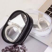 1pc Mini Data Cable Organizer, Earphone Holder, Phone Organizer, Earphone Case – A Multi-Functional Storage Device Suitable For Data Cables, Chargers, Earphones, Charger Case And Other Items – Perfect For Organizing And Carrying Essentials While Traveling - Multicolor - View 7