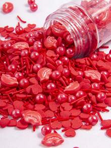 情人节蛋糕装饰，适用于情人节主题派对装饰。仅供装饰，不可食用。 - 彩色 - 查看 3