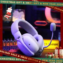 ATTACK SHARK L80PRO Wireless Gaming Headset Lightseed Tech-Built-In&Detachable Dual Microphone-Lightweight Headphone With Tri-Mode(2.4GHz USB C&A Dongle/BT/Wired)- Compatible With PS4, Compatible With PC Switch Win - Multicolor - View 1