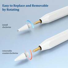 Replacement Nibs, Compatible With Apple Pencil 2nd Gen And 1st Gen/Apple Pencil USB-C, Wear-Resistant Precise Nib Set, Gift Box Packaging, Suitable For Gifting To Mothers, Family, Friends On Birthdays, Holidays, Etc. - Multicolor - View 8