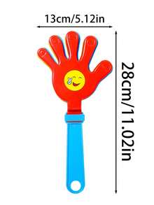 Bộ 1/4/8 tấm bảng vỗ tay bằng nhựa, đồ chơi vỗ tay cho các bữa tiệc, đạo cụ cổ vũ cho các lễ hội âm nhạc, tiệc năm mới, Ramadan, các dịp lễ kỷ niệm, sinh nhật, đám cưới, lễ tốt nghiệp, tựu trường, quà tặng. - Nhiều màu - Xem 8