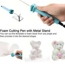 电动聚苯乙烯泡沫切割器，泡沫切割工具，适用于泡沫艺术、工艺品和DIY项目 - 美規A型插(110-127V) - 查看 5