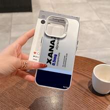 X-XANAX Funda de teléfono para píldoras de relajación compatible con iPhone 16, 15, 14, 13, 12, 11 Pro Max, X, XR, XS Max, 8, 7 Plus, con un acabado mate resistente a los golpes. - Color 1 - Ver 7