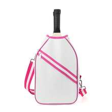 Sports Pickleball Bag - A Belt Bag For Equipment + Equipment - For Men + Women - Can Hold Paddles, Balls + Accessories, Adjustable Length Shoulder Bag