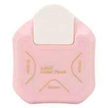 Versatile 3-In-1 Corner Cutter: R4mm, R7mm And R10mm Round Punch For Cardstock, Photos And Scrapbooks. - Pink - View 1