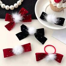 1个白色蓬松圆形绒球 - 柔软，多用途DIY手工材料，适用于头饰装饰、服装点缀和创意项目 - 非常适合业余爱好者和专业人士 - 白色 - 查看 8