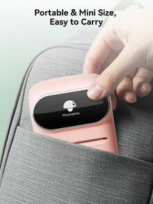 Phomemo M110 Label Makers Barcode Label Printer Bluetooth Label Maker Portable Thermal Printer For Small Business, Address, Barcode, Logo, Clothing, Mailing, Retail, Sticker Printer , With 2 Roll 40*30mm Label (1 Roll Inside The Printer) - Multicolor - View 8