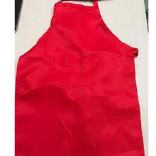 2 Packs Green&Red Kids Apron And Chef Hat Set-Children Kids Apron For Girls Boys Cooking Painting Baking ,Christmas DIY Party,Wear 6-13 Ages - Multicolor - View 6