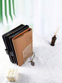 2个现代透明亚克力L型书架，承重力强，适用于书架、教师学校礼物、办公室装饰、返校用品、家居装饰，节省空间的书架收纳架，可放置书籍、海报、个性化书签，是教室、图书馆、家庭、爱书人士、书籍配件、阅读角、桌面展示架的理想之选，简约书架设计