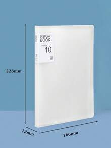 1pc A5 Clear Plastic Sleeve Folder, Multi-Layer Waterproof File Organizer Binder - A5 - View 6