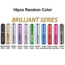 20pcs/10pcs/5pcs/1pc 5ML Refillable Perfume Bottles, Refillable Perfume Atomizer Bottles, Perfume Travel Spray Bottles, Mini Portable Empty Liquid Containers, Refillable Perfume Decanting Bottles, Cosmetic Bottles, Travel Essentials, Beach Travel Organizers, Back To School - Multicolor - View 11