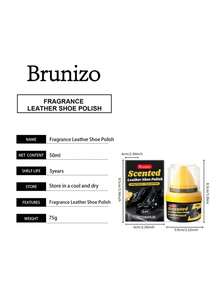 Leather Shoe Polish, Shoe Care Cleaner For Shining, Polishing And Cleaning Leather Shoes