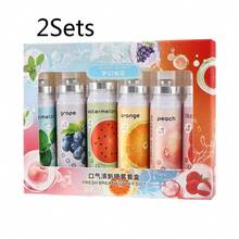 6支/套 口气清新喷雾套装，22毫升，6种香味，口腔护理，清新轻盈，温和不刺激，清新口气，提神醒脑，消除疲劳，持久清新香味 - 彩色 - 查看 9