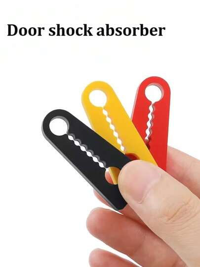 4pcs Car Shock Absorbing Pads, Door Anti-Vibration Sound Insulation Mats, Universal Thick Door Anti-Collision Stickers, Shock Absorbing, Seamless Installation, Thick Padding, Enhanced Materials, Elastic Cushion, Shock Absorbing Pads, Auto DIY Enthusiasts, Car Owners Silicone Car Door Buffers, Anti-Collision Door Shock Absorbers, Protect Your Vehicle From Collisions