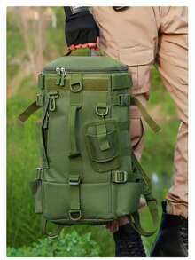 男士钓具包 - 斜角钓具盒，适用于存放钓鱼装备和配件 | 男女通用钓鱼装备收纳包 | 户外徒步、徒步背包、男士多功能背包、户外旅行包、父亲节、生日、毕业典礼、圣诞节旅行礼物、送给男友的礼物、男士背包