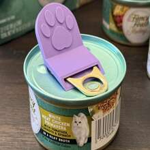 1 Pet Can Opener, Ergonomic Anti Slip Handle, Suitable For Cat/Dog Food Cans, Durable Plastic Kitchen Tool, Easy To Clean Design - Multicolor - View 4