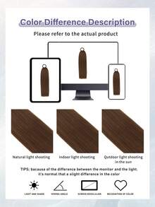 16"/26" Ponytail Wig, Multi-Functional Elastic Band, Available In Coffee Brown, Light Brown, Wine Red, Golden, Heat-Resistant, Women's Long Straight DIY Wrapped Ponytail, Soft & Natural Synthetic Ponytail - Multicolor - View 9