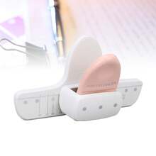 3-Hole Punch For Loose-Leaf Notebooks (4 Mm Diameter, 19 Mm Spacing), Perfect For A5, A6, A7, A8 And Pocket-Sized Notebooks. Pink Punch For Scrapbooking. - Pink - View 3