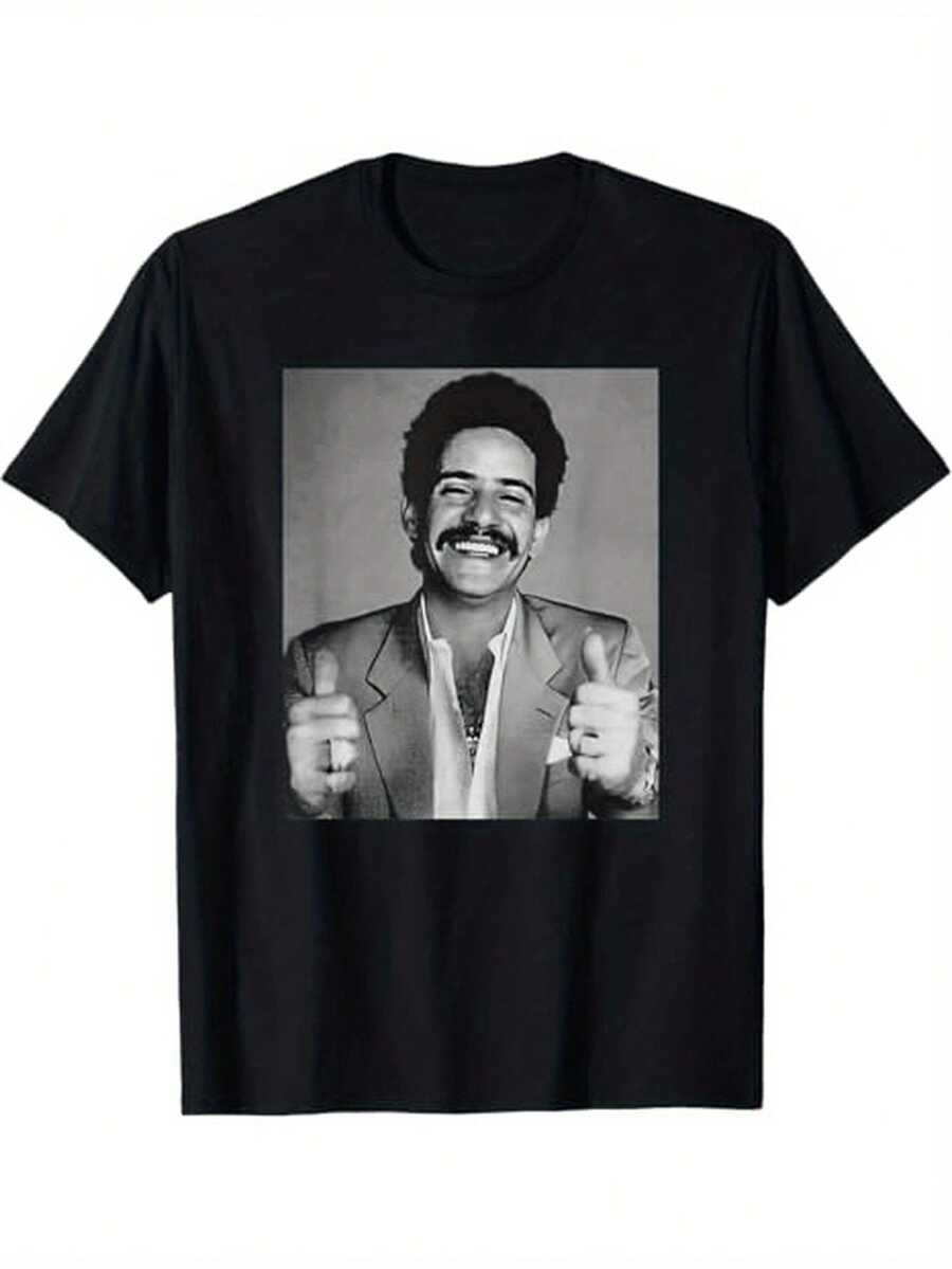 Frankie Ruiz Salsa Singer T-Shirt - Black - View 1