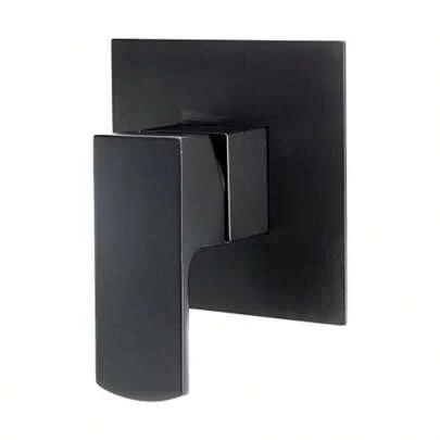 Terrus Wall Mounted Bath And Shower Mixer - Matte Black AGZ-TE0018-B