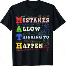 Camiseta de Matemáticas para Maestro de Matemáticas y Estudiante de Matemáticas - Negro - Ver 6