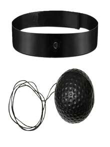 Boxing Reflex Ball Set - Speed Reaction Ball With Adjustable Headband, Boxing Reflex Training Ball With Textured Grip - Improve Speed And Hand-Eye Coordination, Speed And Reaction Time, Sports Speed Training Ball, Durable Synthetic Material For Men Fitness And Agility Training, Boxing Accessories, Smooth Design, Sturdy Construction, Boxing Equipment, Boxing, Reflex Ball - Multicolor - View 7