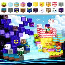 Blocchi magnetici per costruzioni di Ognissanti, gioco di impilamento di mostri orrore, regalo figo per feste per bambini, giocattoli dolcetto o scherzetto per ragazzi e ragazze - Multicolore - Visualizzare 3