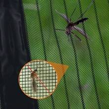 AIYYIPA Magnetic Screen Door, Smooth Auto-Close, Ventilation And Bug-Free Living Mesh Partition For French & Sliding Doors, Various Room Doors, Retractable Insect Barrier, Black Stripe Design