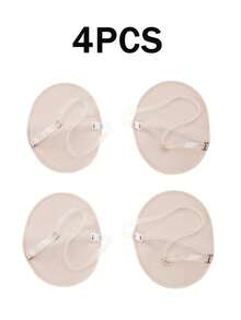 Unisex Washable Underarm Pads (Colorful), Sweat-Absorbing Underarm Pads, Dress Sweat Pads, Waterproof Sweat-Absorbing Underarm Shoulder Pads, Quick-Drying, Suitable For Travel, Sports, Outdoor Activities. Christmas Gift, Back To School Supplies. - Skin Color Quick Drying - View 12