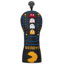 Golf Headcovers For Golf Driver Head Cover Embroidery Cartoon Design PU Leather Driver Fairway Wood Hybrid Blade Putter - Black - View 2