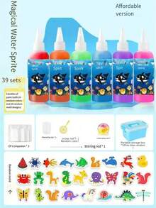 DIY Magical Water Spirit Kit - Odorless Liquid Craft For Creative Handmade Fun