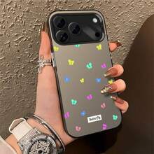 Cat's paw For  17 16 15 14 13 12 11 Pro Max AIR PLUS X XS mobile phone case for friends gift for family couple unisex Halloween gift Easter gift color silver mobile phone case - Mariposa CYK BlackDKAW - Ver 3