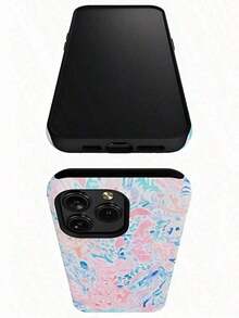 Blue And Pink Warm Water Design Film 2-In-1 Phone Case - Compatible With IPhone17,17Air,17pro,17pro Max, 16, 15, 14ProMax, 13, 13Pro, 13ProMax, 12, 12Pro, 12ProMax, 11, 11Pro, 11Pro And Galaxy S25/S25 Plus/S25 Ultra/S24/S24 Plus/S24 Ultra/S24 FE/S23/ S23+/S23 Ultra/S22/S22+/S22 Ultra/S21/S21+/S21 Ultra/S20 ULTRA/A71/A56/A55/A54/A53/A52/A34/A26/A15/A16/A14/A13/A06Maxand Is A Thoughtful Birthday Gift For Your Girlfriend, Boyfriend And Friends. - Weiss - Übersicht 5