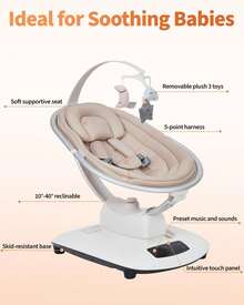 Baby Bouncers, Jumpers & Swings - Khaki - View 7
