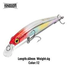 Kingdom Kingart Sinking Minnow Fishing Lures 6g 9g 14g 18.6g Jerkbaits With Center Of Gravity Transfer System Wobblers Hard Baits For Freshwater And Saltwater Sea Bass - Multicolor - View 45