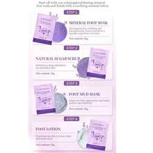 Set de baño de pies de 4 pasos con exfoliante para el cuidado de los pies - TÉ VERDE - Ver 5