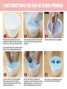 3D Hand Molding Powder, Romantic Anniversary Gift Model DIY. Our Hand Mold Kit Contains Seaweed Extracts, Plaster, And Silica Gel. It Can Enhance And Promote Mutual Communication, Leaving Wonderful Memories.