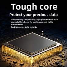 Unidad de estado sólido (SSD) portátil de 2TB, con velocidad de hasta 500 MB/s, unidad de estado sólido externa, USB 3.2, consumo de energía ultra bajo, apta para teléfonos móviles/teléfonos móviles OTG/portátiles - 4TB - Ver 8
